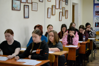 24 апреля прошла Международная историческая акция «Диктант Победы», в которой приняли участие преподаватели и студенты СКИПТБ.
