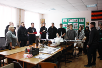 4 марта 2026 г. в Смоленском казачьем институте промышленных технологий и бизнеса состоялась встреча с участником СВО – Кузнецовым Сергеем