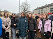 Торжественный митинг, посвященный Дню освобождения Вязьмы от немецко-фашистских захватчиков